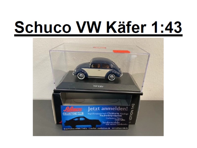 Schuco VW Käfer 1:43