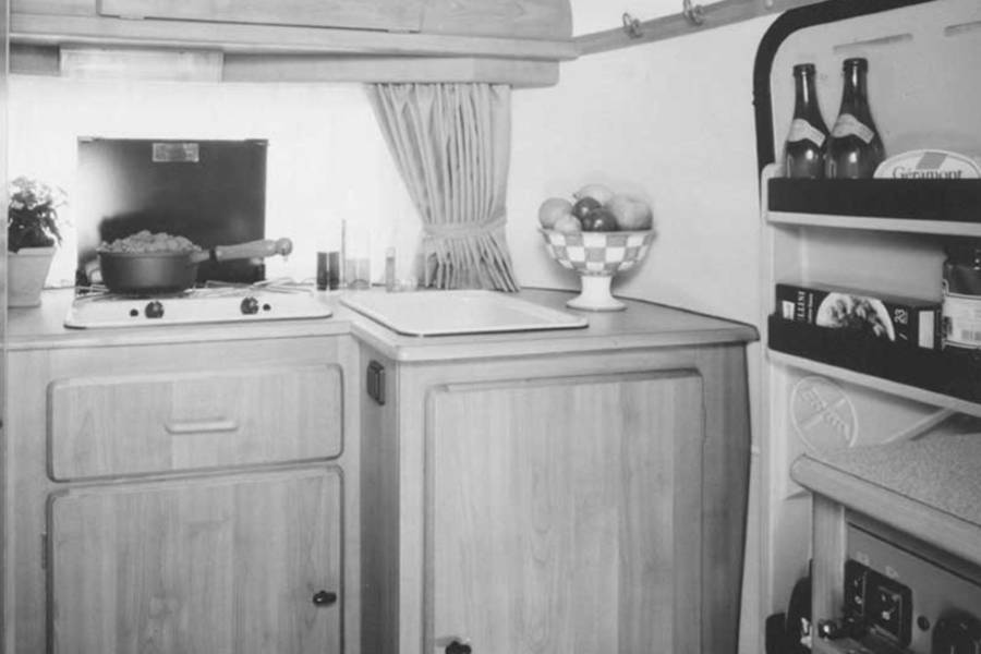 1991 Eriba Touring Küche
