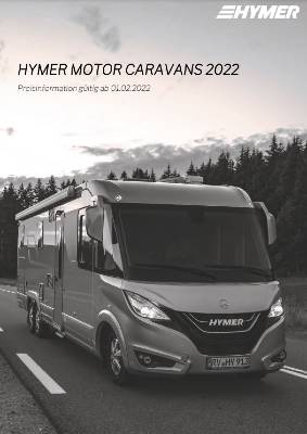 Preisliste Hymer Motorcaravans 2022